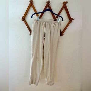 Vintage Linen Blend Pants